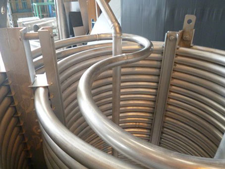 photo of an helical bending realization by cephi