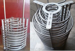 Serpentin quadruple enroulement